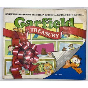 Garfield Treasury by Jim Davis (1982, Trade Paperback)